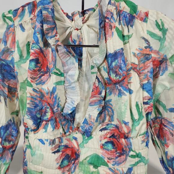 Anthropologie Floral Blouse - Multicolor - Picture 4 of 6